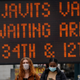 New Yorkers arrive at the Javits Center Covid-19 vaccination center on April 13, 2021 in New York City.